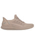 Pantofi sport, dama, SKECHERS BOBS GEO LITE - DIVINE PACE SLIP-INS 117413-TPE bej, textil